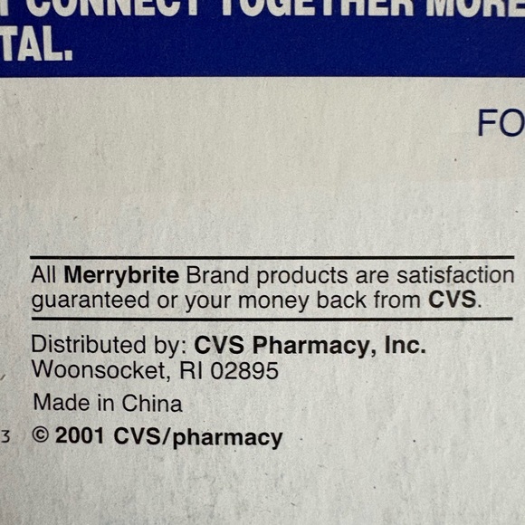 Vintage Merry Bright NIB Light Bubble Set - Multicolor - Picture 6 of 6